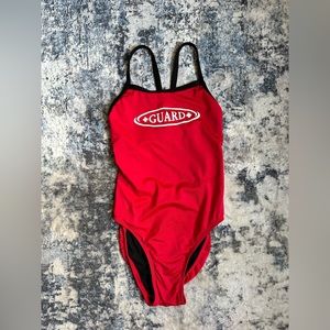 Lifeguard one piece suit